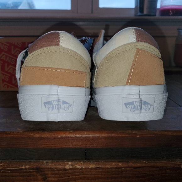 Brown Patchwork Vans - Picture 8 of 8